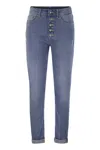 Dondup Koons - Loose Lyocell Jeans In Blue