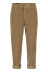 Dondup Five Bags Of Jeans In Brown