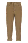 Dondup Five Bags Of Jeans In Brown