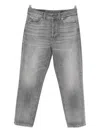 Dondup Five-pockets Jeans In Gray