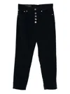 Dondup Koons Bot Gioie 5-pocket Pants In Black