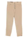 Dondup Koons Bot Gioie 5-pocket Pants In Neutral