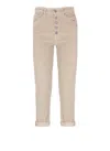 Dondup Koons Bot Gioie Pants In Neutral
