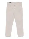 Dondup `koons Bot Gioie` Pants In White