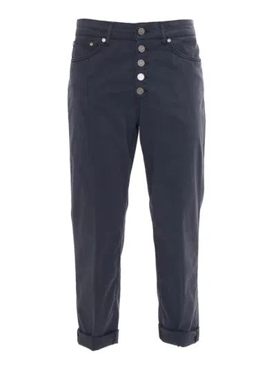 Dondup Koons Bot Jewel Pants In Black