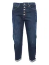 Dondup Koons Button-fastening Jeans In Blue