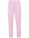 DONDUP KOONS CROPPED STRAIGHT-LEG TROUSERS