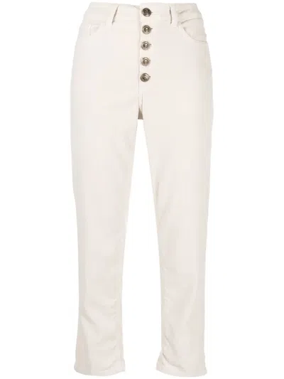 DONDUP KOONS CROPPED TROUSERS