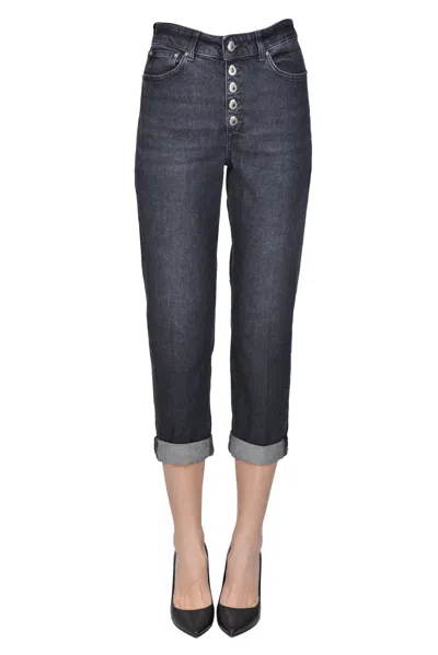 Dondup Koons Effect Jeans In Blue
