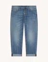 Dondup Koons Jewel Trousers In Blue