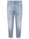 Dondup Koons Jewel Trousers In Blue