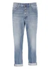 Dondup Koons Gioiello Jeans In Blue