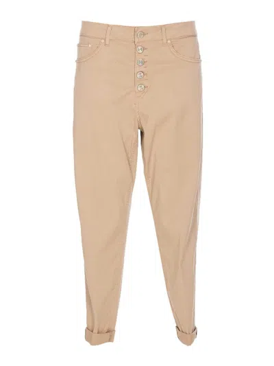 Dondup Koons Gioiello Jeans In Neutral