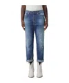 Dondup Jeans  Woman Color Denim In Blue