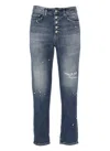 Dondup Koons Gioiello Jeans In Blue