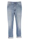 Dondup Koons Gioiello Jeans In Blue
