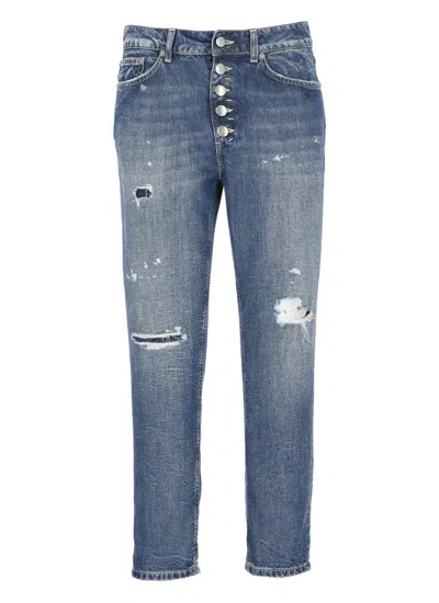 Dondup Koons Gioiello Jeans In Blue