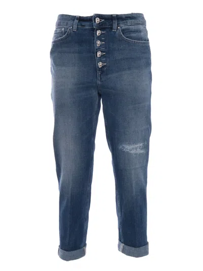 Dondup Koons Gioiello Jeans In Blue