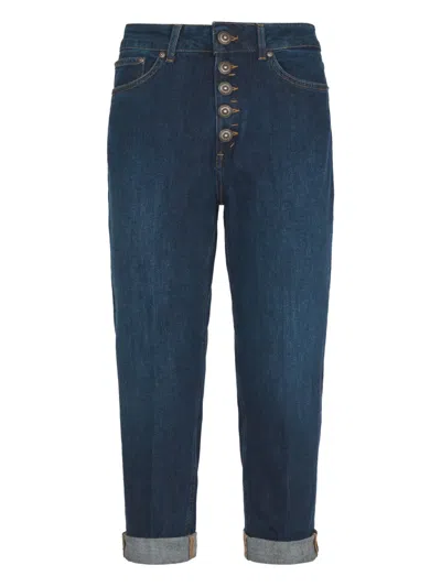 Dondup Koons Jewel Trousers In Black
