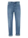 Dondup Straight Leg Jeans Icon In Blue