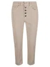 Dondup Koons Gioiello Jeans In Natural