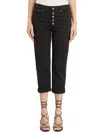 Dondup Woman Pants Black Size 31 Cotton, Elastomultiester, Elastane