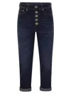 Dondup Vaqueros Rectos - Azul In Dark Denim