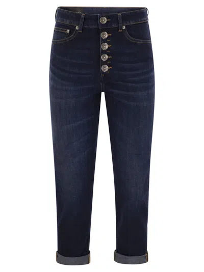 Dondup Koons Jewel Pants In Blue