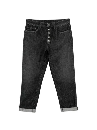 DONDUP `KOONS` LOOSE 5-POCKET JEANS