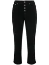 Dondup Woman Pants Black Size 31 Cotton, Elastomultiester, Elastane