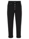 Dondup Koons - Loose-fitting Jeans In Lyocell And Stretch Cotton In Blue
