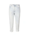 Dondup Koons Loose Jeans In Bull Stretch In White