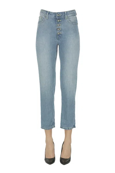 Dondup Koons Lyocell Jeans In Blue