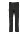Dondup Woman Pants Black Size 31 Cotton, Elastomultiester, Elastane In Black