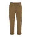 Dondup Koons Loose Fitting Jeans In Lyocell And Stretch Cotton