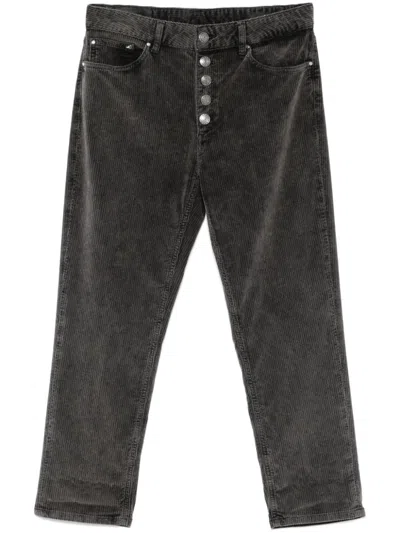 Dondup Koons Trousers In Black