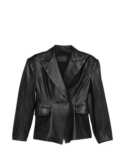 Dondup Lapel Pocket Jacket In Black