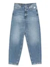 Dondup Loose Blue Denim Jeans