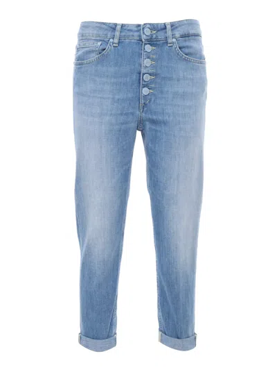 Dondup Light-blue High Waisted Jeans