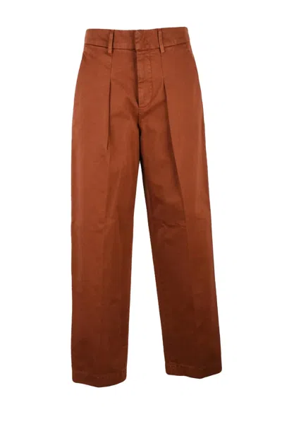 Dondup Lil Trousers - Rust In Brown