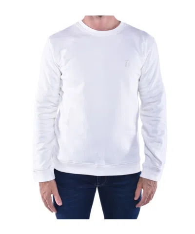 Dondup Crew Neck Sweatshirt In White