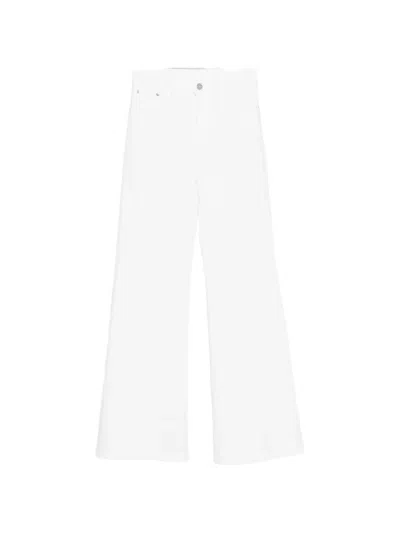 Dondup Logo-detail Jeans In White