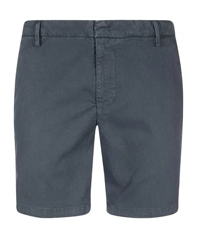 Dondup Logo Detail Shorts In Blue