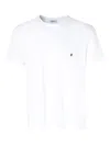 Dondup Short Sleeves T-shirt With Small Logo In White