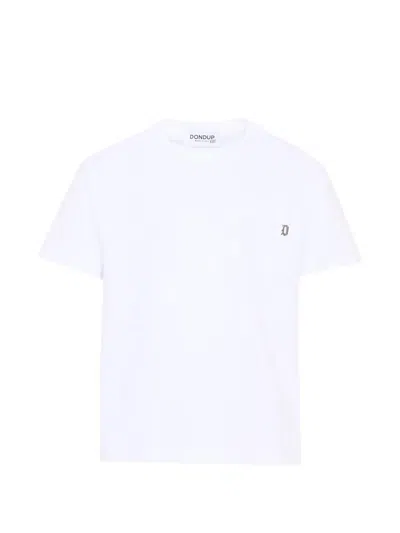 Dondup Kids' Logo-detail T-shirt In White