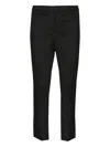 Dondup Belt Loop Casual Pants In Black