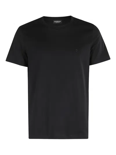 Dondup Basic T-shirt In Nero
