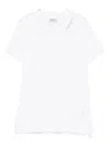 Dondup Logo-embroidered T-shirt In White