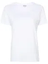 Dondup Cotton Crewneck T-shirt With Logo In White