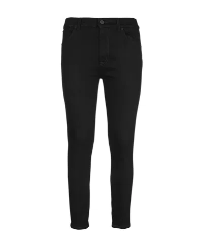 Dondup Logo Jeans In Black